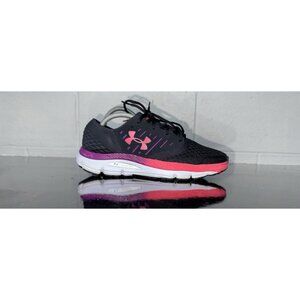 Under Armour Speedform Intake Womens Athletic Running Shoes Size 8.5 Black Pink